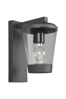 Trio Cavado 21106142 antraciet grijze wandlamp voor buiten