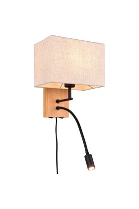 Trio Nilam 212870236 landelijke wandlamp