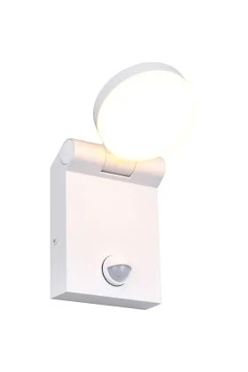 Trio Adour 245569131 witte buitenlamp met kantelbare kop