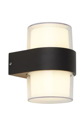 Searchlight Pittsburgh 25123-2BK zwarte buitenlamp