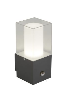 Searchlight Granada 2581GY wandlamp met bewegingsmelder