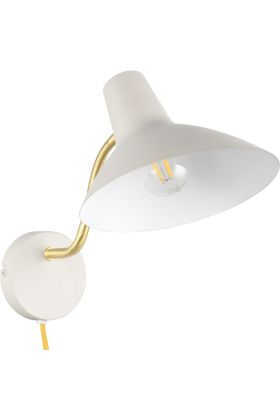 Trio Traveller 263470176 warm grijze wandlamp