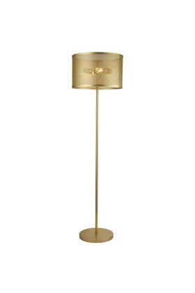 Searchlight Fishnet EU2832-2GO mat gouden vloerlamp