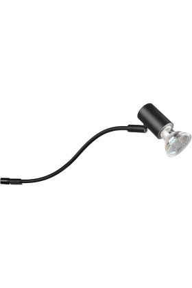 Trio Giada 283400132 zwarte kastlamp