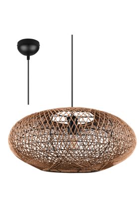 Trio Hedda 312300136 hanglamp van sisal