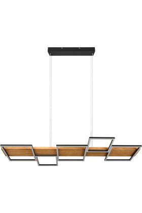 Trio Harper 322910532 houten hanglamp