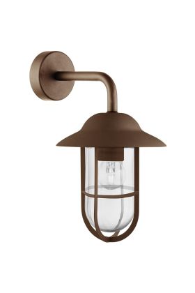 Searchlight Toronto 3291RUS roestbruine buiten wandlamp