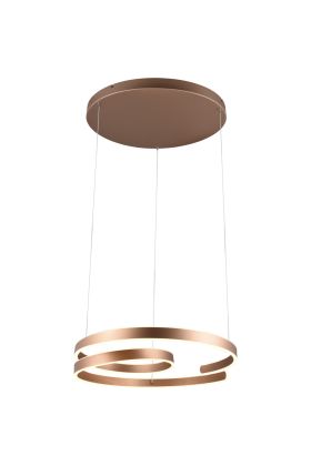 Trio Marnie 344110165 koffie kleurige hanglamp