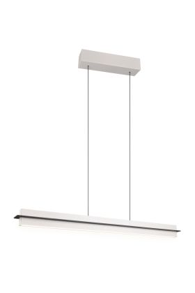 Trio Emerson 346710176 warm grijze hanglamp met liftfunctie