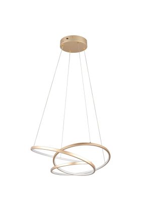 Trio Darvin 349110179 goud kleurige hanglamp