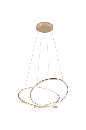 Trio Darvin 349119179 goud kleurige hanglamp met bogen