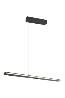 Hanglamp Graham zwart 110cm