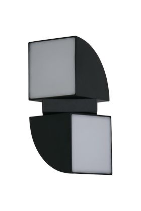 Wandlamp Dakota zwart 21cm