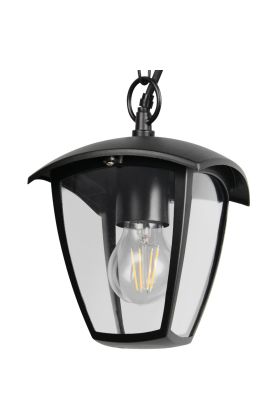 Trio Venta 363260132 zwart hanglamp voor buiten