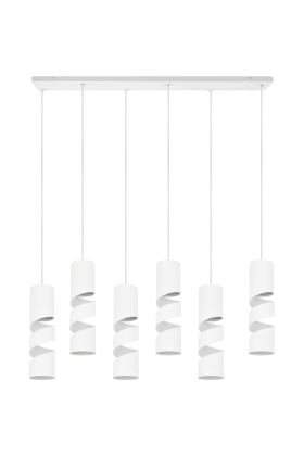 Trio Stream 364000631 mat witte hanglamp