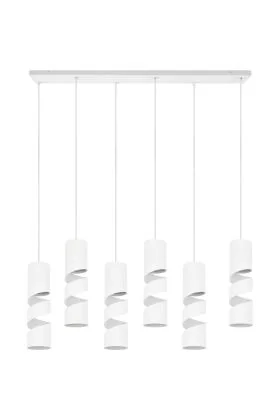 Trio Stream 364000631 mat witte hanglamp