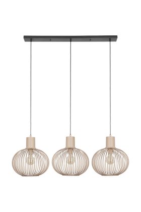 Trio Gila 365700366 zand kleurige hanglamp
