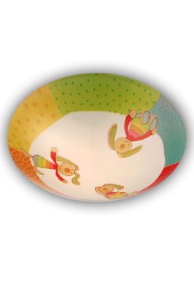 Niermann Regenboog konijn plafondlamp 662