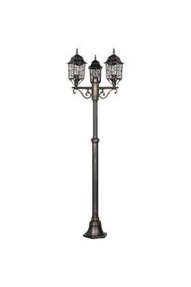 Trio Volturno 405960328 zwart goud kleurige lantaarnpaal