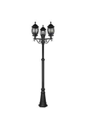 Trio Elvo 406960332 zwarte lantaarnpaal