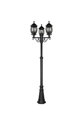 Trio Elvo 406960332 zwarte lantaarnpaal