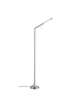 Trio Filigran 420490107 staal kleurige vloerlamp