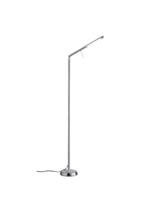 Trio Filigran 420490107 staal kleurige vloerlamp