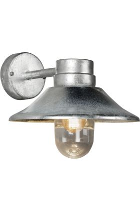 Konstsmide Vega 428-320 zink kleurige wandlamp
