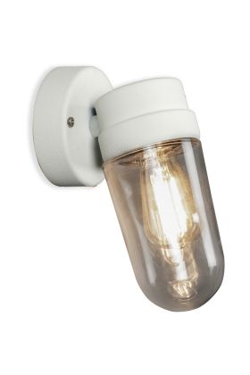Konstsmide Vega 429-250 mat witte buitenlamp