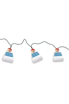 Niermann Piraten lampjessnoer 447 blauw