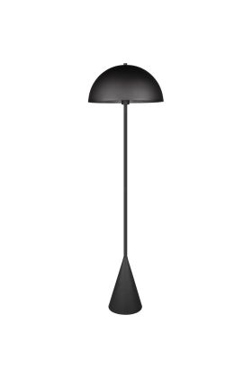 Trio Alfie 465000132 zwart metalen vloerlamp