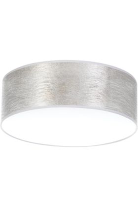 Britop Nevoa 47933802 plafonniere van zilver non woven stof