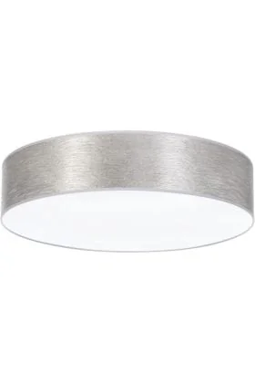 Britop Nevoa 47935802 zilver kleurige plafonniere van non woven stof