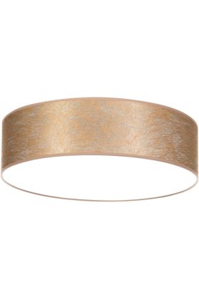 Britop Nevoa 47944802 goud kleurige plafonniere van non woven stof