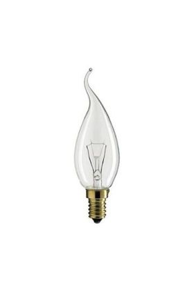 Kaarslamp Gloeilamp E14 230V 25W Tip helder
