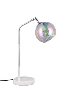 Trio Paxton 516900106 tafellamp met iriserend glas