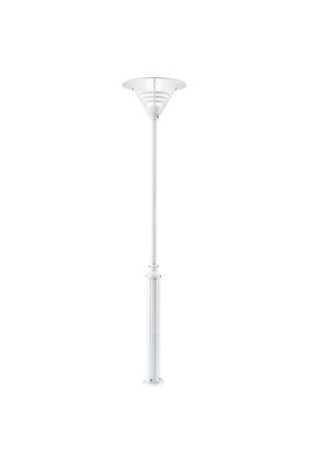 Konstsmide Gemini staand 1-lichts 517-250 wit 243cm