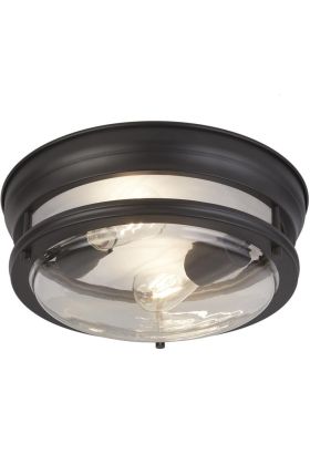 Searchlight Glasgow 5182BK zwarte badkamerlamp