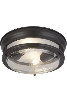 Searchlight Glasgow 5182BK zwarte badkamerlamp