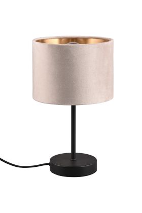 Tafellamp Julieta 519000144 zwarte tafellamp met fluwelen kap