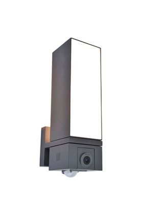 Cameralamp Cuba antraciet 33cm