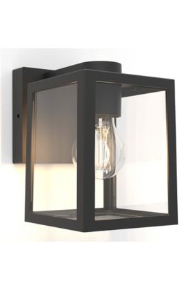 Lutec Shiva 5206501012 mat zwarte wandlamp
