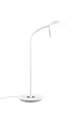 Trio Monza 523310131 mat witte bureaulamp