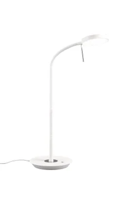 Trio Monza 523310131 mat witte bureaulamp