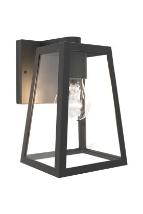 Lutec Fia 5290903012 mat zwarte wandlamp