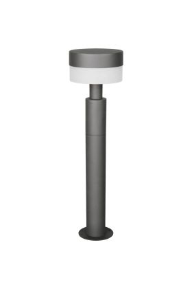 Sokkellamp Mackenzie antraciet 65cm