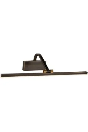 Searchlight Bilbao 5551-51BG geborsteld zwart gouden schilderijlamp