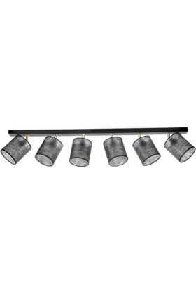 Britop Nevoa 56392604 spot met kapjes van zwarte non-woven stof