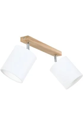 Spot Aprillia 56744274 eikenhouten spot met witte kapjes