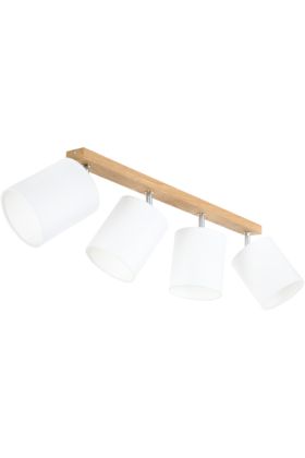 Britop Aprillia 56744474 eikenhouten spot met witte kappen